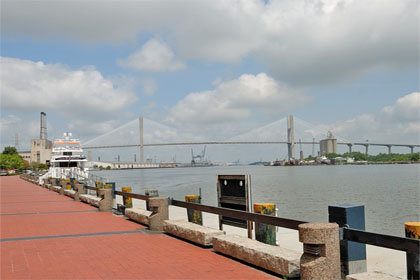 Savannah, Georgia, Riverfront, USA