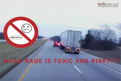 Road rage is toxic and risky