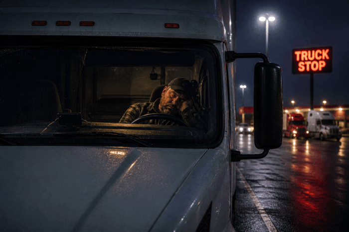 Sleepy Driver Image